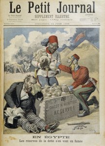 Égypte : les réserves de dettes partent en fumée - dans « Le Petit Journal » du 14/06/1896 - Henri Meyer