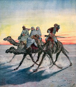 Évasion des prisonniers du Mahdi, Khartoum, Soudan, 1892 - Henri Meyer