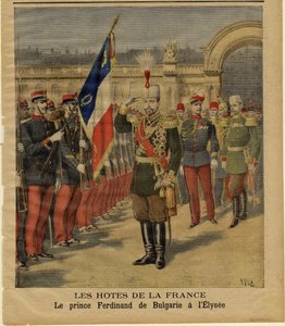 Ferdinand Ier de Bulgarie au Palais de l