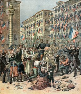 Les troupes françaises entrent à Milan - Henri Meyer