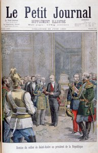 Remise du collier de Saint André au Président de la République, 1895 - Henri Meyer