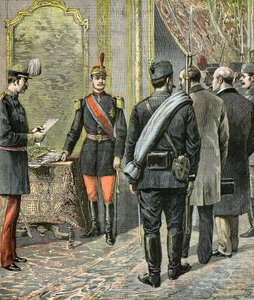 Le roi Alexandre Ier prend le pouvoir en Serbie - Henri Meyer