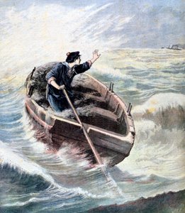 Perdu en mer, 1891 - Henri Meyer