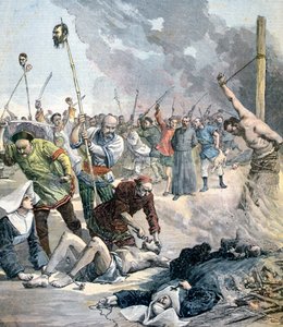 Massacres en Chine, 1891 - Henri Meyer