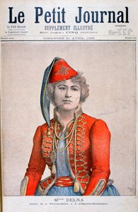 Mlle Delna, incarnant une vivandière dans l