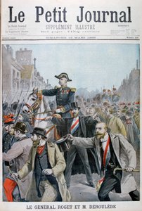 Paul Déroulède attrapant la bride du général Roget, Paris, 1899 - Henri Meyer