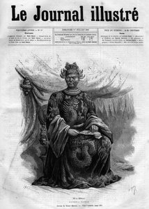 Portrait de Tu-Duc (Tu Duc) (1830-1883) empereur d
