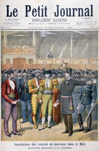 Interdiction de la corrida dans le sud de la France, 1895
