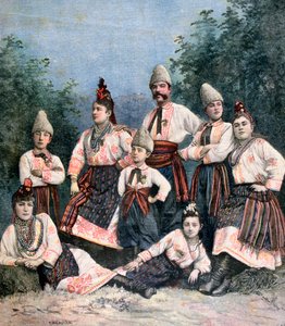 Chanteurs russes, 1891 - Henri Meyer