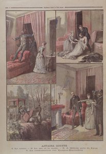 Le mystère de Gouffe, illustrations de 