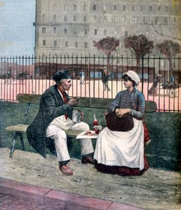 Le déjeuner des ouvriers, 1891 - Henri Meyer