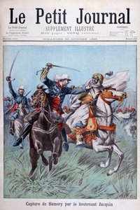 La capture de Toure Samory par le lieutenant Jacquin près de Guelemou en 1898 - Henri Meyer