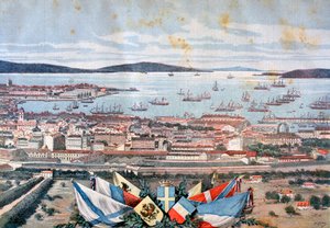 Le port de Toulon, 1893 - Henri Meyer