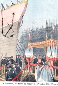 Inauguration du voilier Felix Faure, Le Havre - Henri Meyer