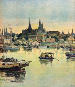 Vue de Bangkok - Henri Meyer