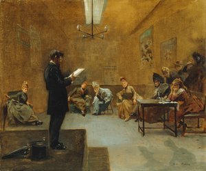 Scène de théâtre - Henri Patrice Dillon