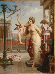 Pesée de Cupidon - Henri Pierre Picou