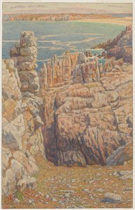 Falaises de Camaret - Henri Rivière