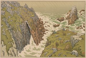 Aspects de la nature : La falaise - Henri Rivière