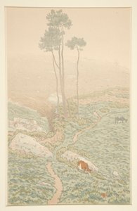 Brune Matinale, de La Féerie des Heures - Henri Rivière
