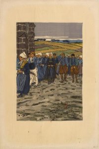 Le Pardon de Sainte-Anne-la-Palud - Henri Rivière