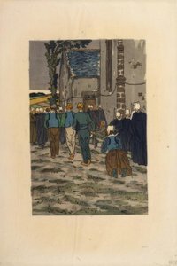 Le Pardon de Sainte-Anne-la-Palud - Henri Rivière