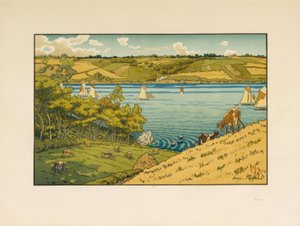 Le Trieux à Kermarie - Henri Rivière