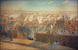 Paris avec vue sur Montmartre