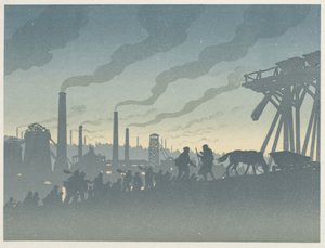Le Juif Errant: La Ville Moderne - Henri Rivière
