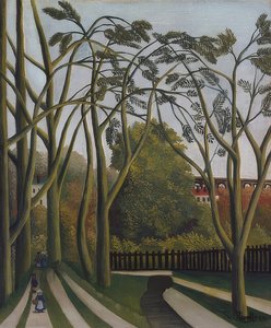 Au bord de la Bièvre près de Bicêtre - Henri Rousseau