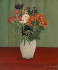 Bouquet de fleurs aux reines-marguerites et aux tokyos