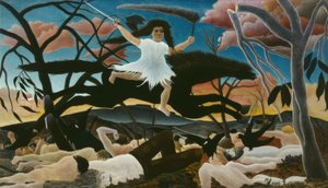 La Guerre ou la chevauchée de la discorde - Henri Rousseau