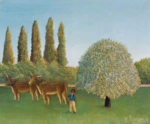 Les Prés - Henri Rousseau