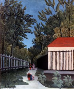 Vue du parc Montsouris, 1910