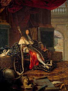 Portrait de Louis XIV, roi de France