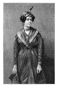 Une femme créole de Martinique, vers 1890 - Henri Thiriat
