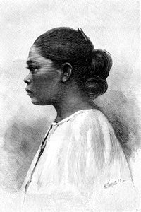 Femme malaisienne, 19e siècle - Henri Thiriat