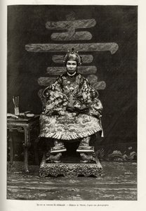 Portrait du roi Dong Khanh (1864-1889) empereur d