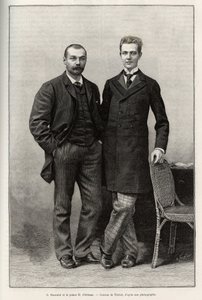 Portraits des explorateurs Gabriel Bonvalot (1853-1933), auteur de l