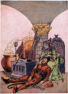 Le compagnon du diable lui arrache un cheveu