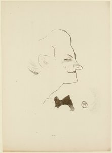 Yvette Guilbert, 1893 - Henri Toulouse Lautrec de