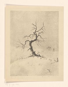 Arbre solitaire - Henri Verstijnen (signed by artist)