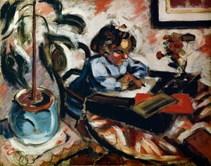 Une petite écolière, 1907 - Henri Victor Gabriel Le Fauconnier