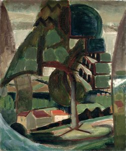 Paysage à Meulon-Hardricourt - Henri Victor Gabriel Le Fauconnier
