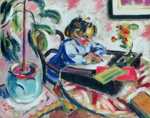 Petite écolière - Henri Victor Gabriel Le Fauconnier