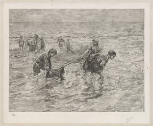 Enfants au bord de la mer - Henri Wouters