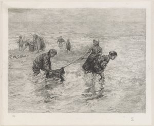 Enfants au bord de la mer - Henri Wouters