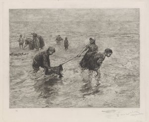 Enfants au bord de la mer