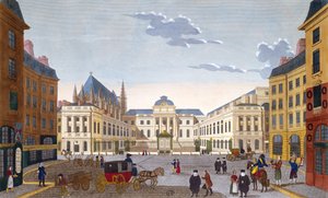 Le Palais de Justice, c.1815-20 - Henri after Courvoisier Voisin