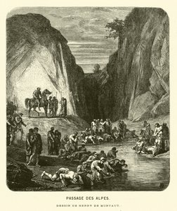 Traversée des Alpes - Henri de (after) Montaut